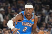 开云赛事集团-ESPN预测明日季后赛：雷霆胜率72.4%，太阳胜率27.6%